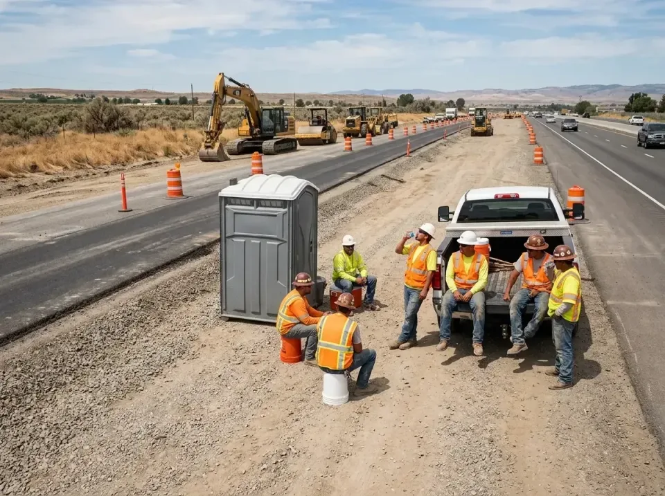 highway-road-construction-crew-007 — frequently asked questions, Porta Potty and Restroom Rentals in Thomson, GA